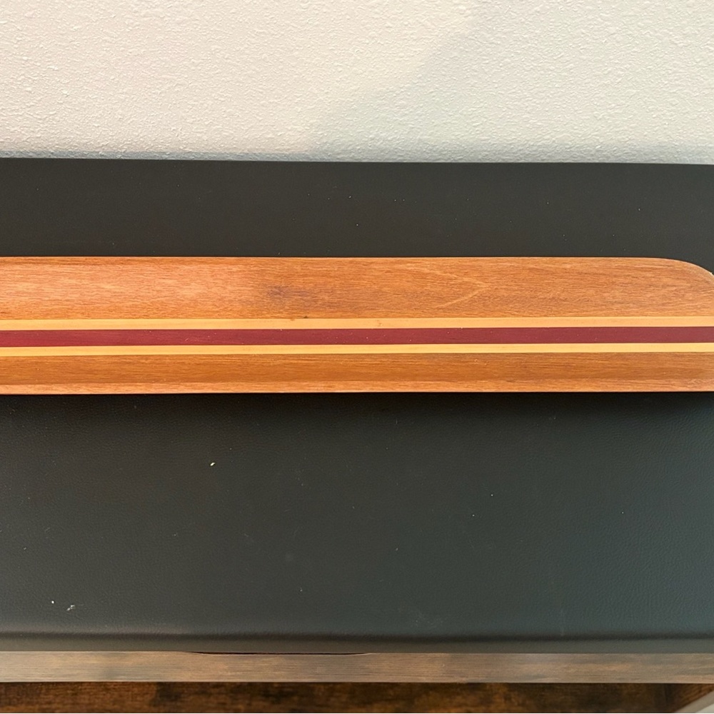 Wooden long tray